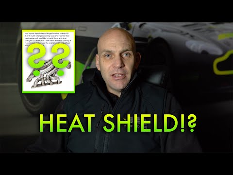 V8 vantage upgraded manifold, does it need a heat shield? Forum Chat 62