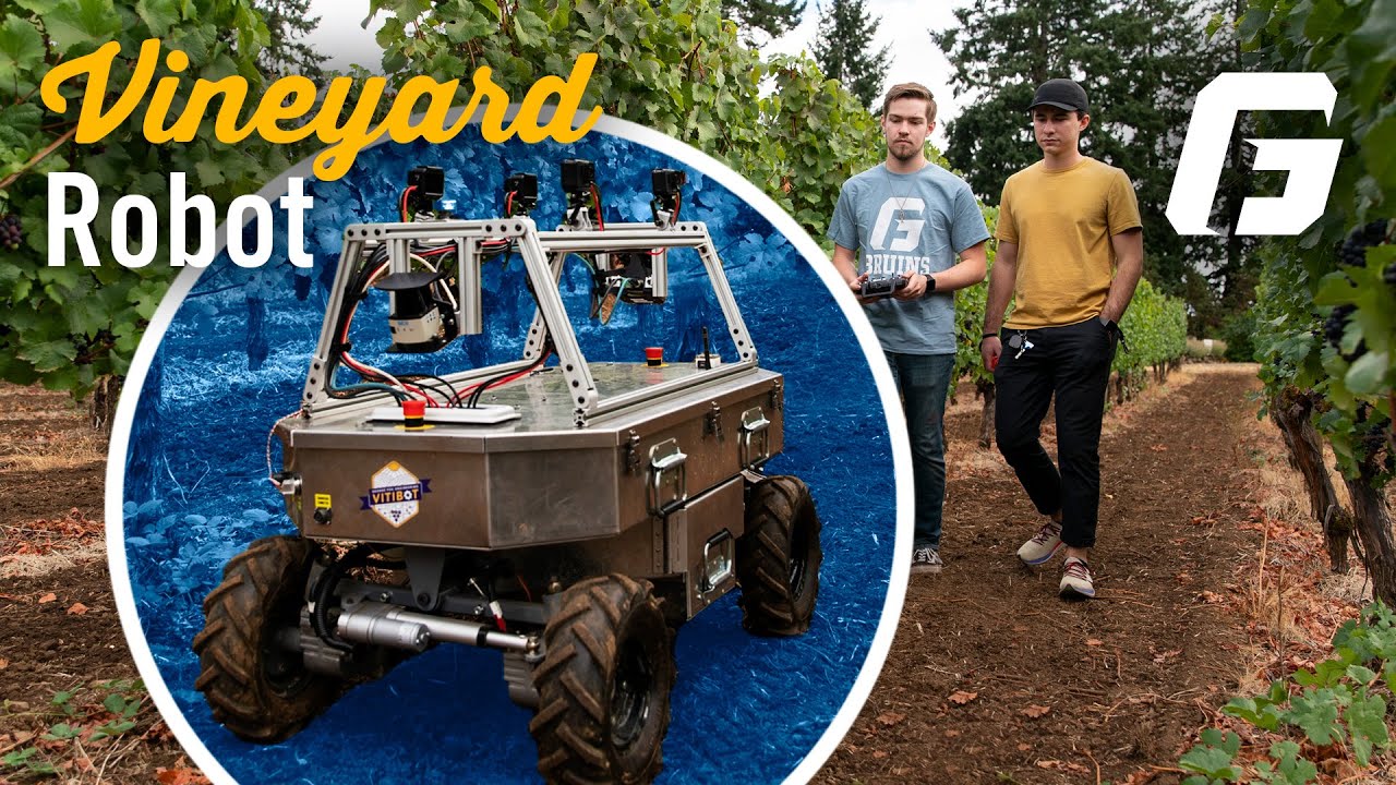 Watch video: Meet the Vitibot: A Game-Changing Vineyard Robot