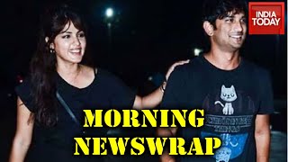 Morning Newswrap| Red Alert In Mumbai; Sushant CBI Probe Approved; Ram Mandir Tousrim Plan - Download this Video in MP3, M4A, WEBM, MP4, 3GP