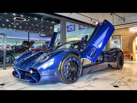 Pagani UTOPIA vs Pagani HUAYRA BC Roadster Interior Exterior Closer Look at Prestige Imports Miami