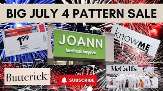 Joann’s July 4th Pattern Sale (And it’s a good one!)