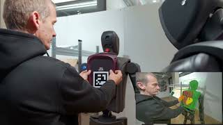 MenteeBot learns from mentor (No Teleoperation): Observe → Train → Perform (Real2Sim2Real)