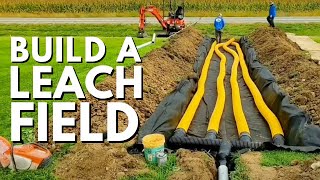 Leach Field Instructional Video for DIYers and Contractors