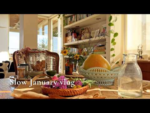 One Skein Crochet, Knitting Socks & Sourdough | A Slow Winter Vlog