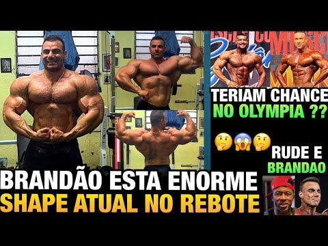 BRANDÃO MOSTRA SHAPE ATUAL GIGANTE E SEU OFF NEM COMEÇOU + FRANCO, EMMANUEL E RUDE