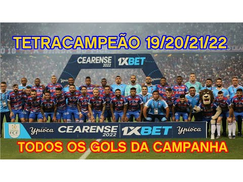 FORTALEZA TETRACAMPEÃO CEARENSE (TODOS OS GOLS DA CAMPANHA)