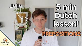 PREPOSITIONS & EASTER - 5 Minute DUTCH Lesson