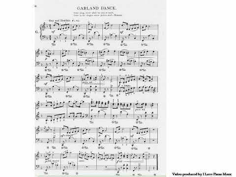 Garland Dance Sheet Music from Forest Fantasies, Walter Carroll / Intermediate Piano music