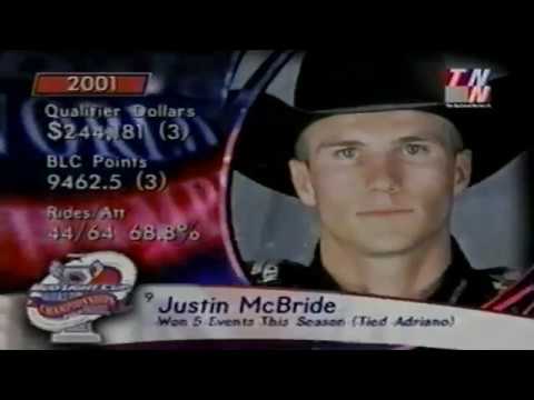 Justin McBride vs Western Wishes - 01 PBR Finals (91.5 pts)