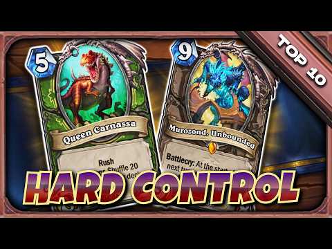 I had the CRAZIEST climb to TOP 10 with Control Warrior! - Thijs Hearthstone