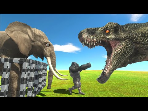 Primates Saving Mammals - Animal Revolt Battle Simulator