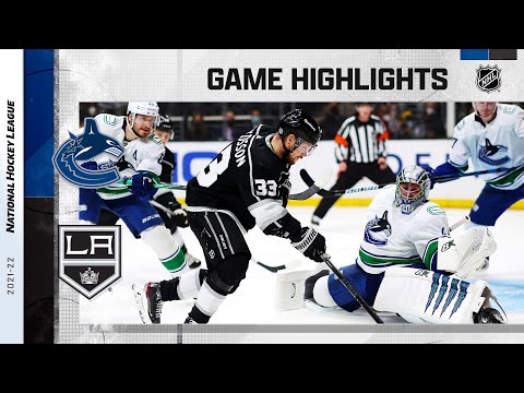 Canucks @ Kings 12/30/21 | NHL Highlights