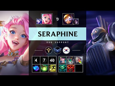 Seraphine Support vs Blitzcrank - KR Diamond Patch 25.05