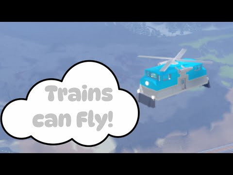 (READ PINNED COMMENT) When Trains Fly (Ft. @tierneythomas6847) | Roblox Train Testing
