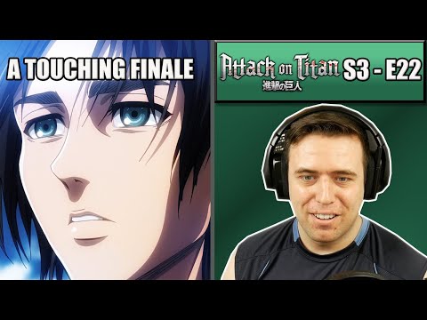 I CAN'T WAIT FOR SEASON 4! - Attack On Titan Season 3 Episode 22 - Rich Reaction