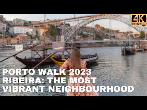 🇵🇹 Porto Walk 2023 - Ribeira: The most vibrant neighbourhood - Part 2【4K】(WITH CAPTIONS)