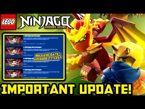 Important Season 4 Release Date Update! 🐲 And More Ninjago Dragons Rising Season 4 News!