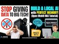 Build A Local AI With A Perfect Memory Open WebUI RAG Tutorial