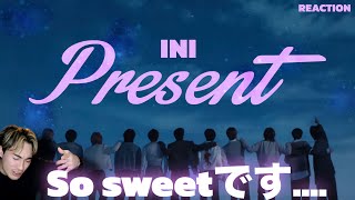 【INI】厳しい冬はINIが暖めてくれるから、無敵ですね。| INI 「Present」MV REACTION!