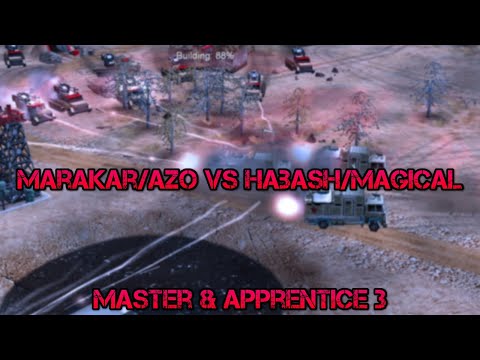 C&C Generals Zero Hour Master & Apprentice 3 - Marakar/Azo vs Habash/Magical