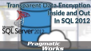 SQL Server 2012: Transparent Data Encryption Inside and Out