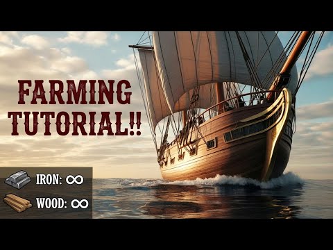 Best FARMING Method in World of Sea Battle!!