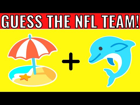 Can You Guess The NFL Teams By Emoji? || NFL Emoji Quiz || NFL Quiz