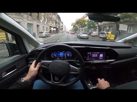 2022 Volkswagen CADDY Maxi [2.0 TDI 4Motion, 122 HP] POV Test ride #45 CARiNIK