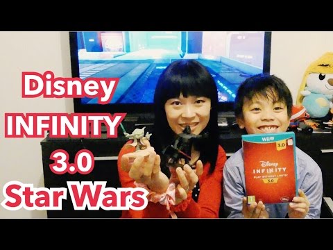 Didacticiel + Mission #1 Début à 2 joueurs + Avis [Disney Infinity 3.0 Star Wars] [Wii U] [Gameplay] Video