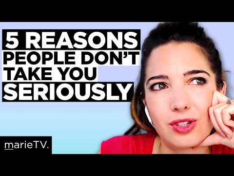 【MarieTV】提案、企劃總是被人忽視？聽聽專家怎麼說 (5 Reasons People Don’t Take You Seriously)