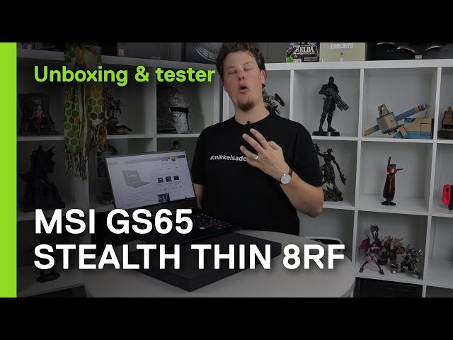 YouTube Video - MSI GS65 - Tynn gaminglaptop med Coffe Lake H!