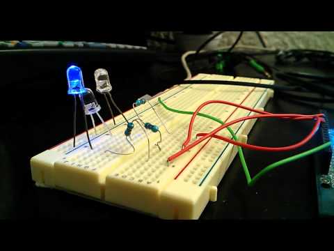 Fade 3 LEDs arduino Video