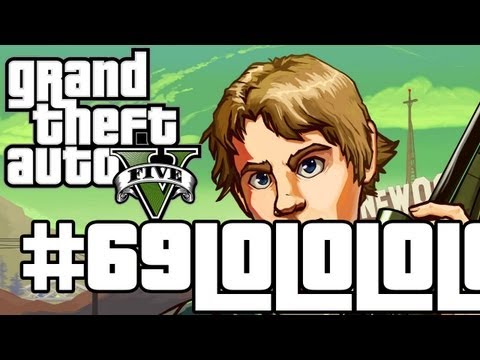 Grand Theft Auto 5 Gameplay / Playthrough w/ SSoHPKC Part 69 - Midair Hijack