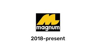 Magnum4D Logo History 2001-2026