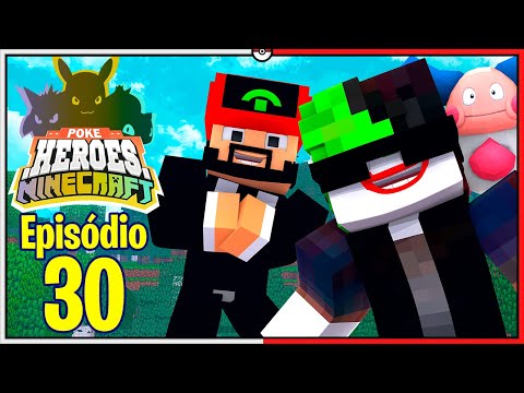 Minecraft POKÉHEROES #30 - MEU NOVO AMIGO É UM PALHAÇO | PIXELMON