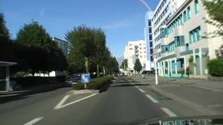 preview picture of video 'Driving Along Avenue Du Général Charles De Gaulle, Lorient, Morbihan, Brittany, France'