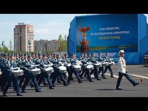 Astana hosts major military parade for WWII 80th anniversary