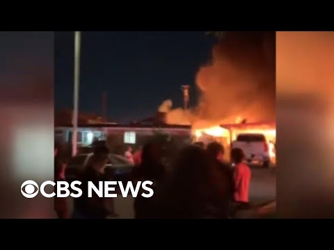 Deadly fireworks-related explosion sets multiple homes ablaze in L.A.