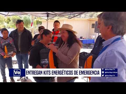 NOTA Subsecretario de Energía entrega kits de emergencia a familias de Paihuano y Vicuña