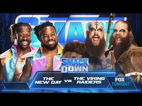 The New Day Vs The Viking Raiders - WWE Smackdown 29/07/2022 (En Español)