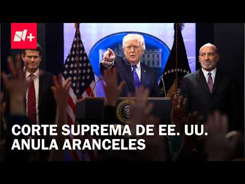 Corte Suprema de EE. UU. frena a Trump: declara inconstitucional aranceles impuestos