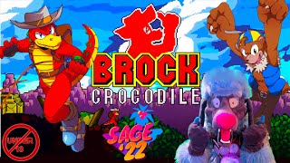Brock Crocodile in Sage 2022 - If Sonic Hunted Treasure! Furry Gameplay