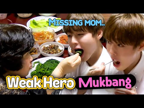 'Weak Hero' Park Jihoon's K home-cooked food Mukbang🤤 | Let's Eat Dinner Together