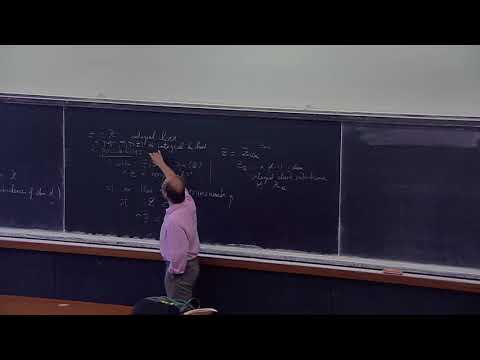 A. Chambert-Loir - Equidistribution theorems in Arakelov geometry and Bogomolov conjecture (part1)