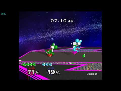 Yoshi Ditto in rollback melee!
