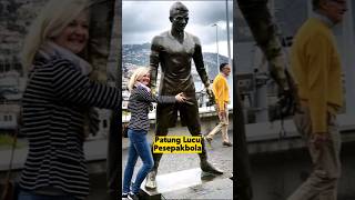 Download lagu Patung Lucu Pesepakbola #shorts #ronaldo mp3