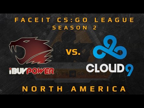 iBUYPOWER vs Cloud9  - de_overpass WEEK 5 (FACEIT CS:GO League Season 2)