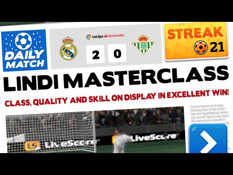 21 Streak - Score! Hero 2022 - Real Madrid - Real Betis