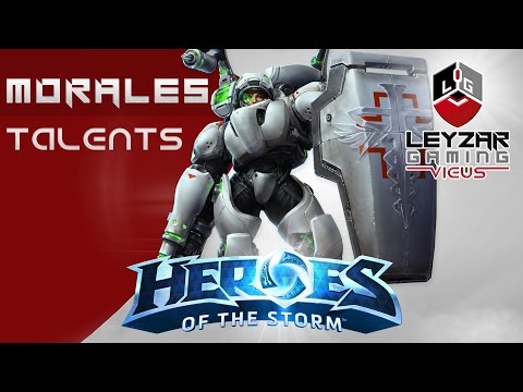 Heroes of the Storm - The Medic Lt. Morales Talents Analysis (PTR Build)