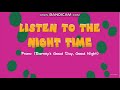 Listen To The Night Time EDITED SONGS SUBSCRIBE